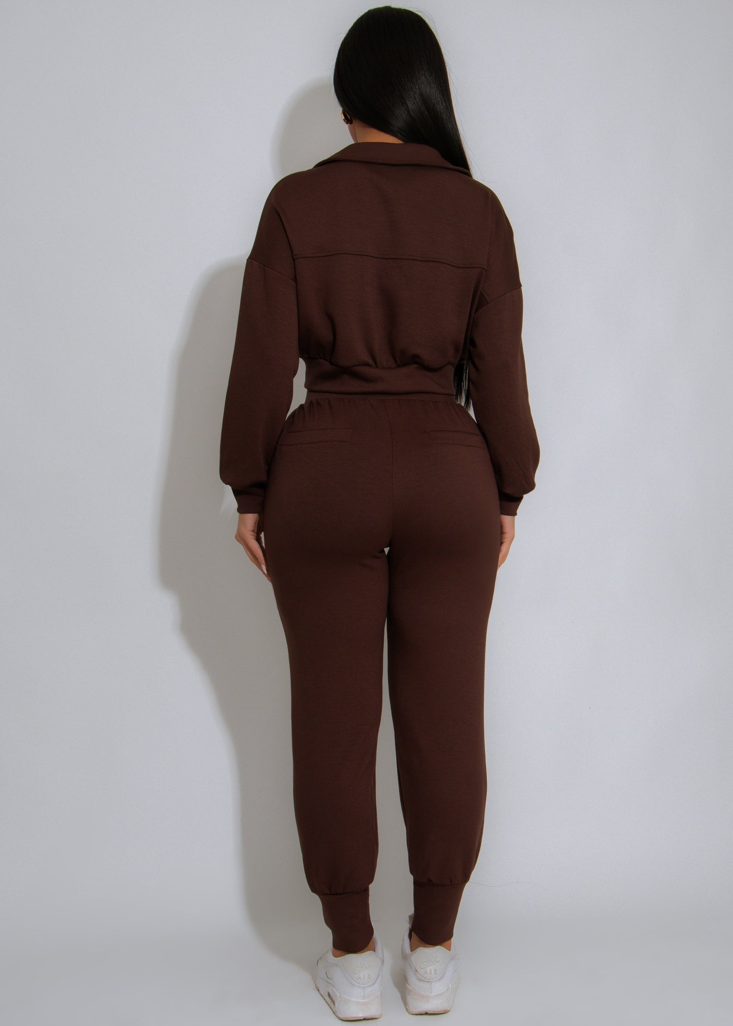 Street Ease Cargo Pant Set Brown