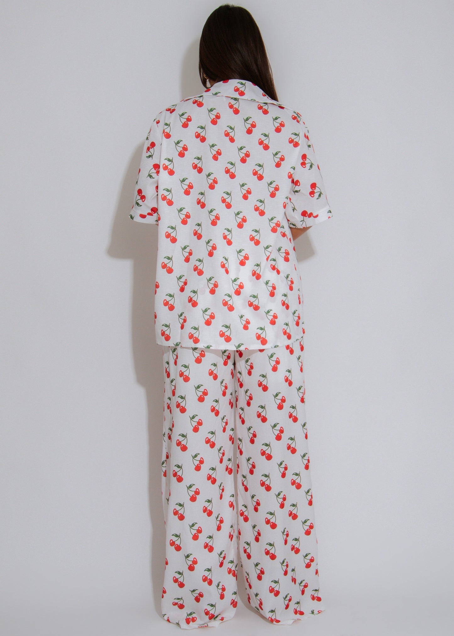 Sweet Stroll Pant Set White