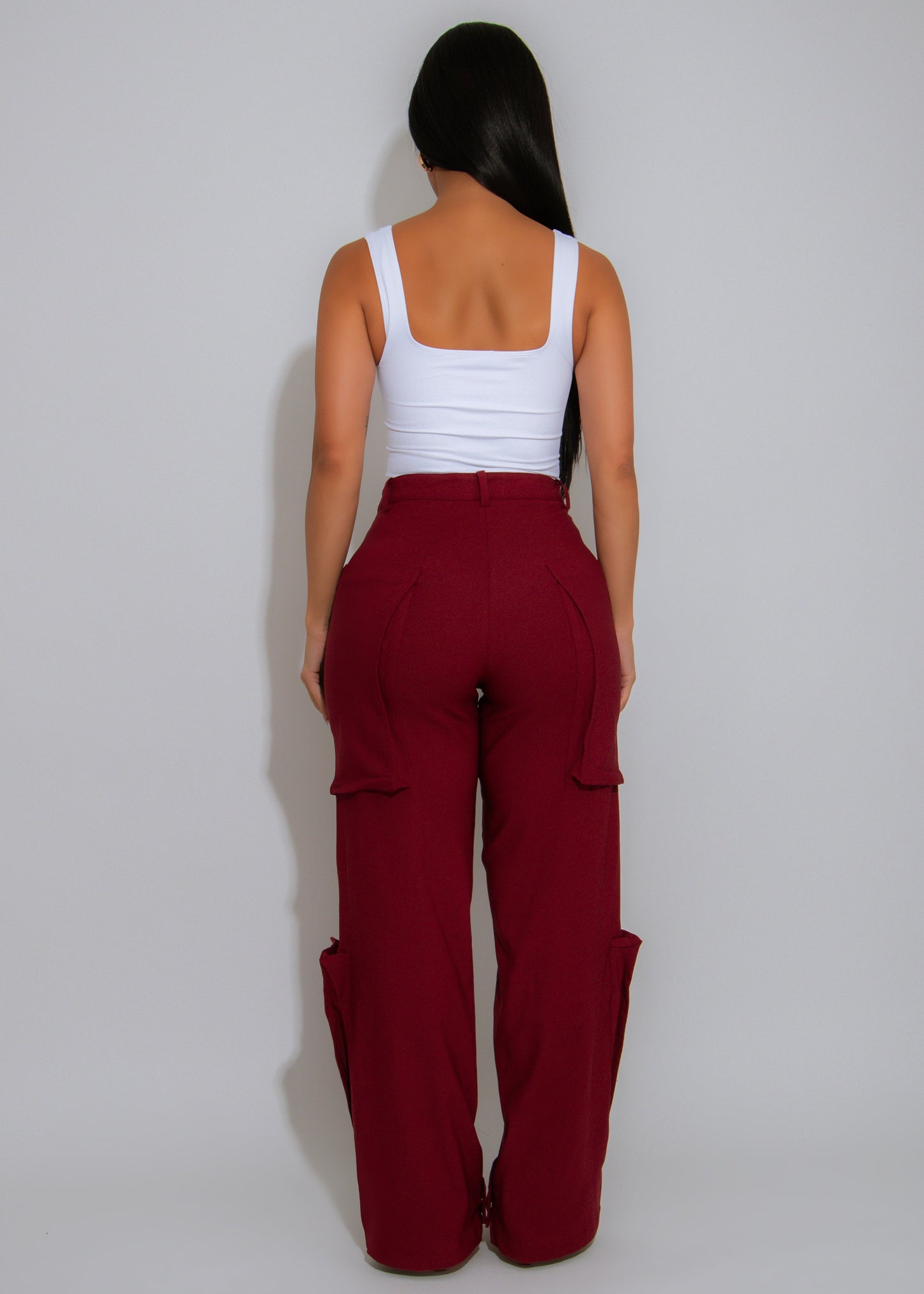 Rebel Cargo Pant Red