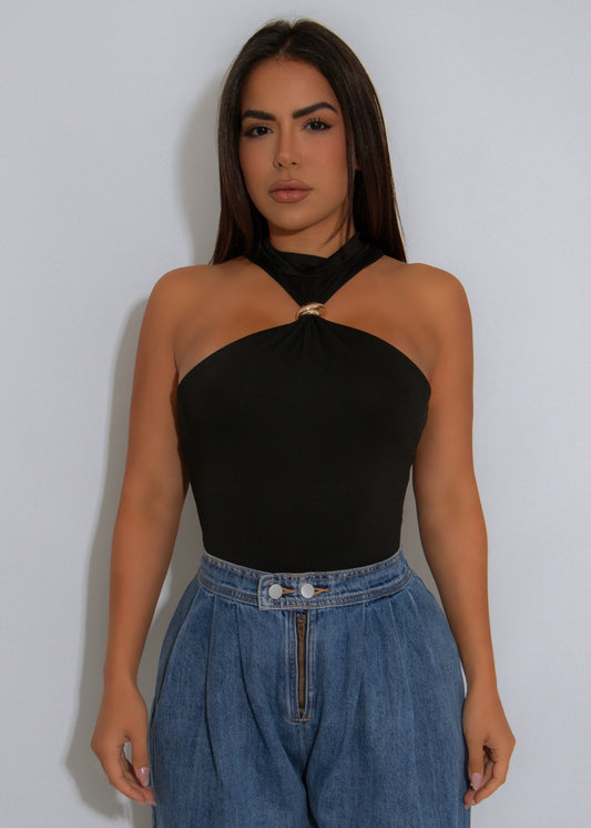 Edge Appeal Bodysuit Black