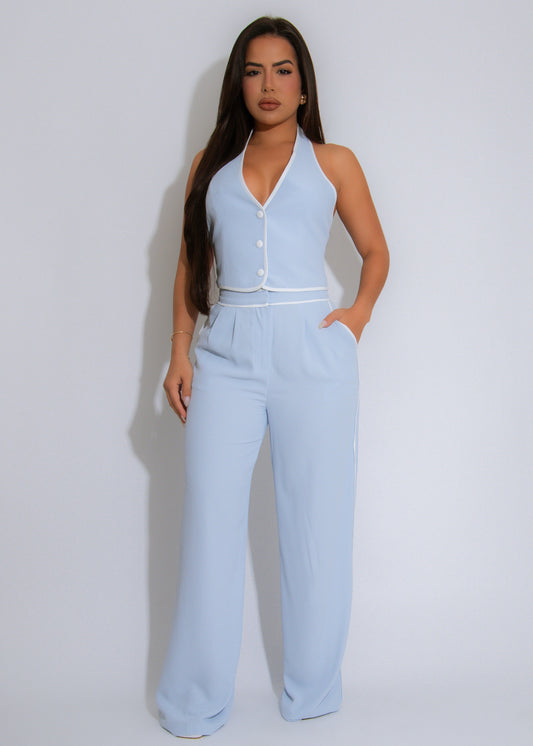 The Jetsetter Pant Set Blue