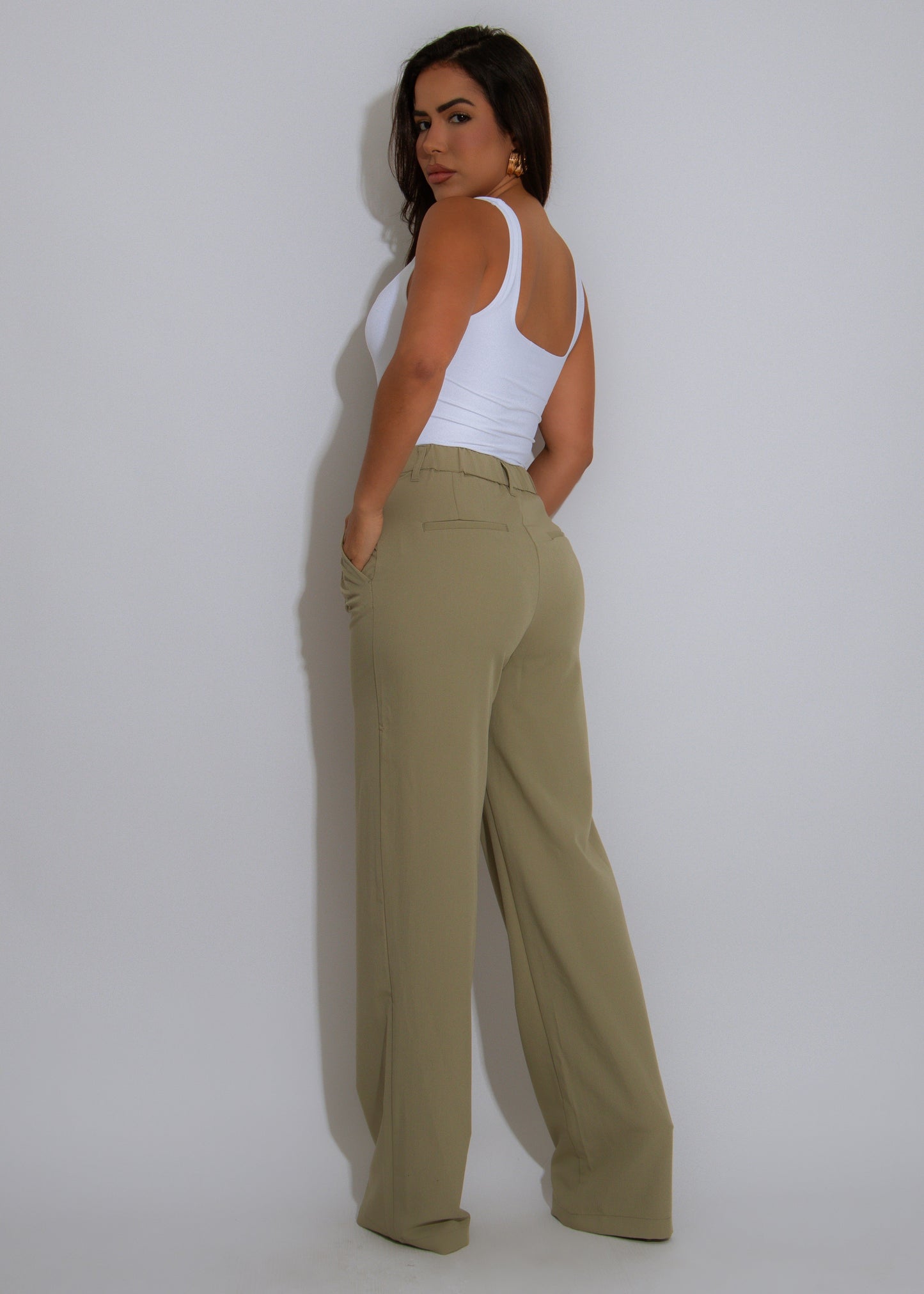 Sharp Code Pant Green