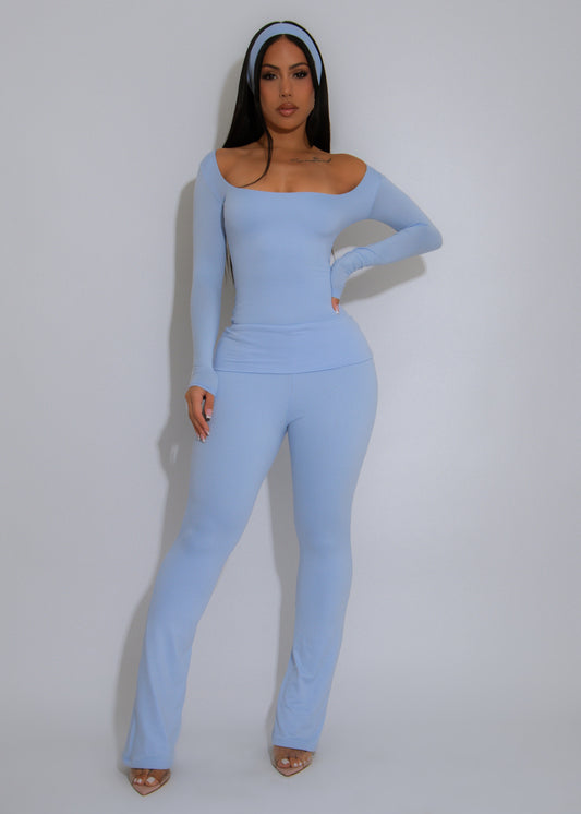 Studio Sprint Pant Set Blue